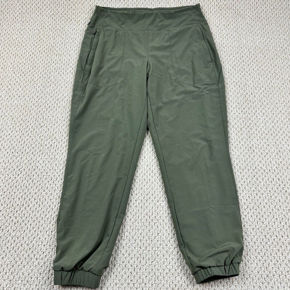 Kuhl Haven Joggr Womens M Reg Green Drawstring Performance Stretch Pull On Pant